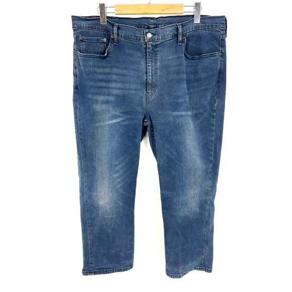Levi's Other - Levis 514 Straight Fit Mens‎ Jeans 44x30 Medium Wash Blue Denim 28726-0003